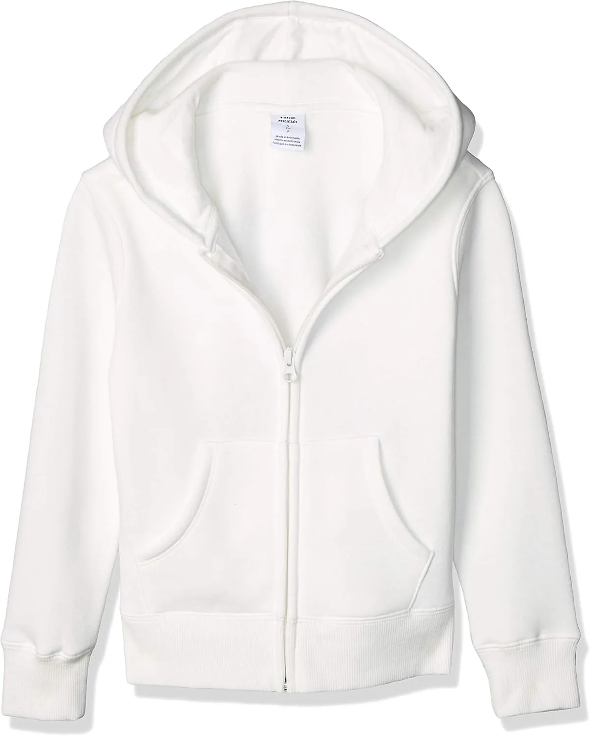 Amazon Essentials Girls and Toddlers' Fleece Zip-Up Hoodie Sweatshirt