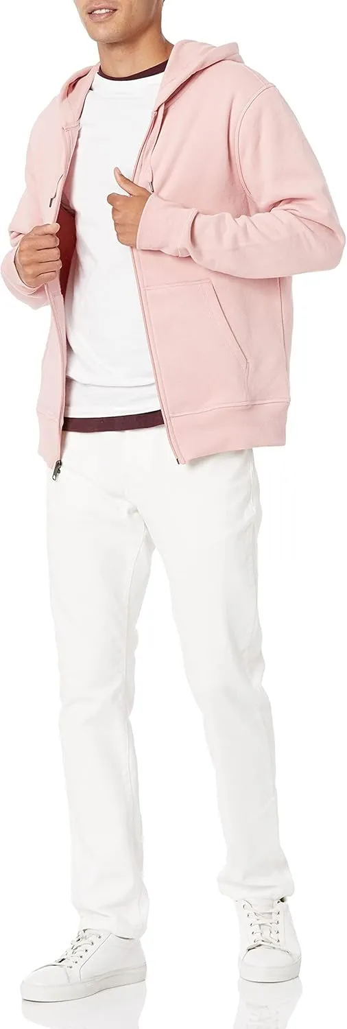 Amazon Essentials Men's Full-Zip Fleece Hoodie (Available in Big & Tall)