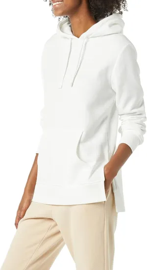 Amazon Essentials Women's Fleece Hooded Tunic Sweatshirt