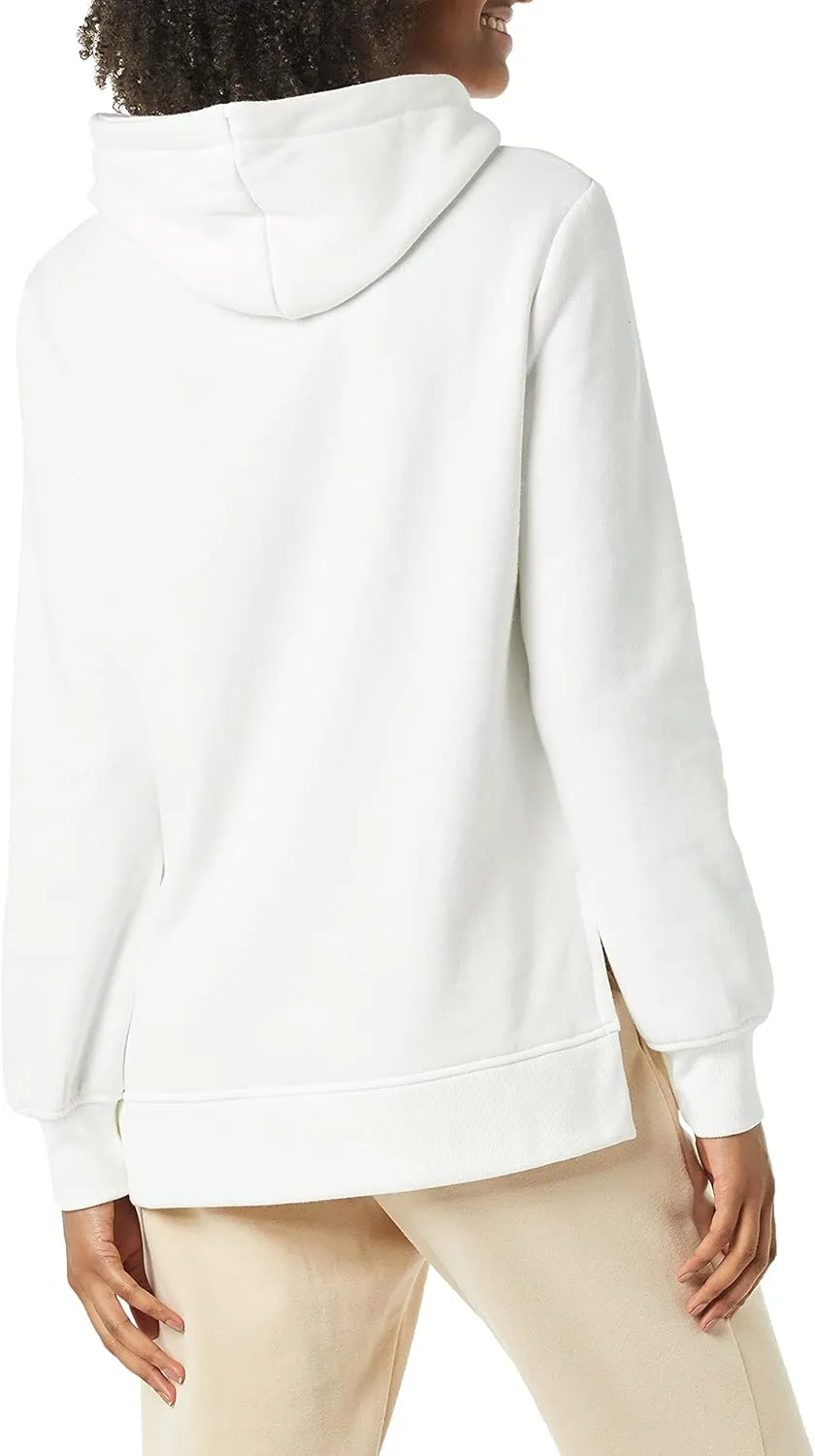 Amazon Essentials Women's Fleece Hooded Tunic Sweatshirt