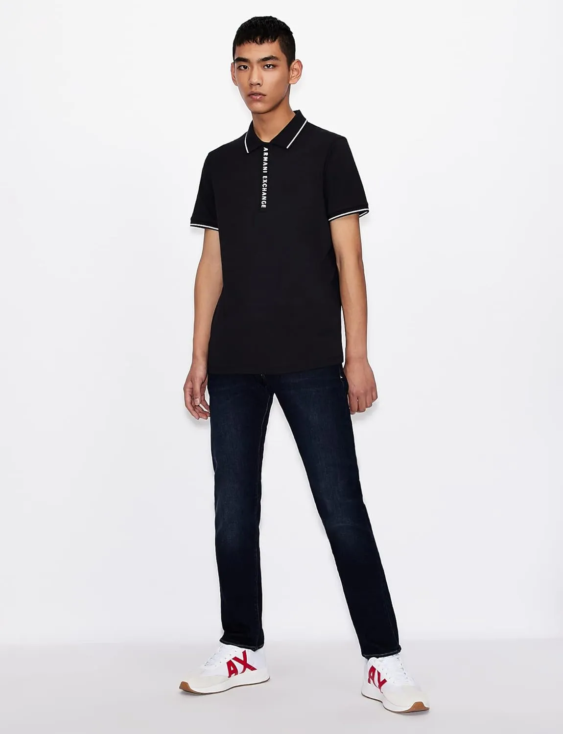 Armani Exchange Men's Logo Zip