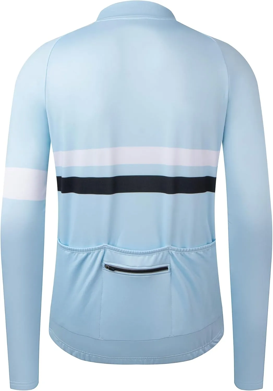 Coconut Ropamo CR Long Sleeve Cycling Jersey Mens, 3 1 Zipper Pockets Bicycle Tops Quick Dry Breathable Biking Shirt