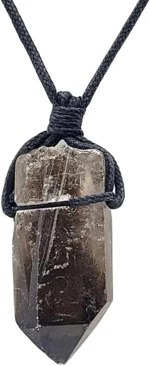 Crystal Joys Rough Gemstone Cord Necklace