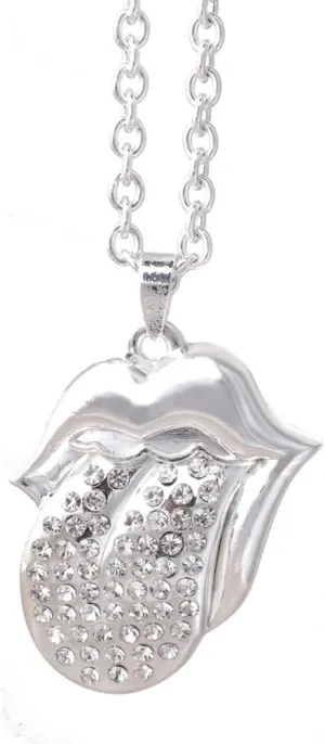 Crystal Tongue Necklace