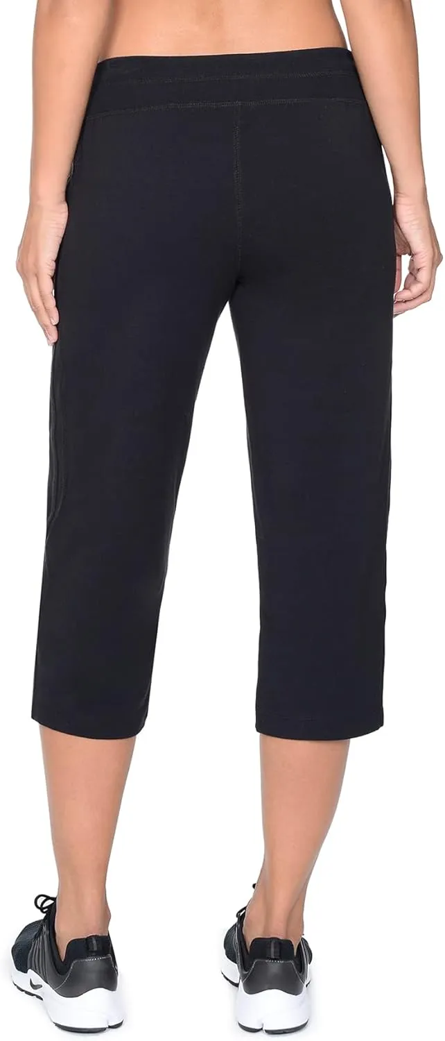 Danskin Women's Drawcord Crop Pant