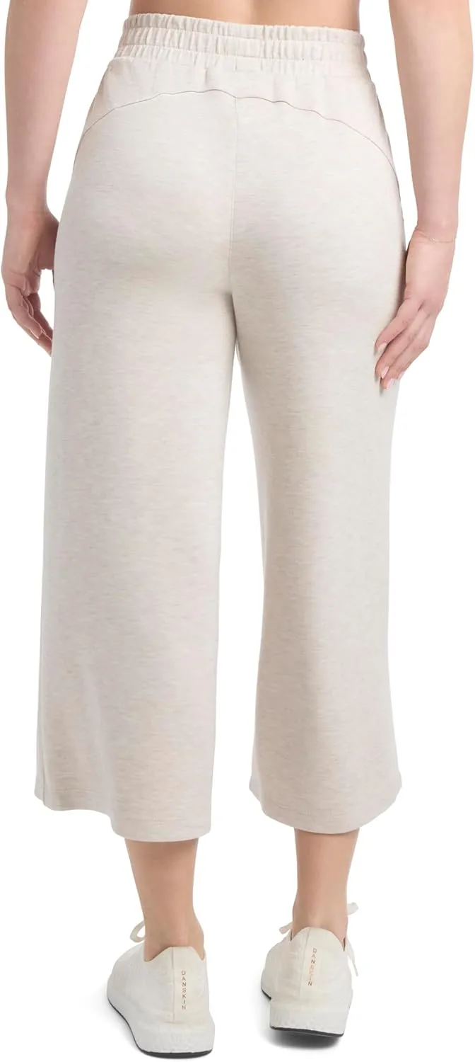Danskin Women's Luxe Cropped Gaucho Pants