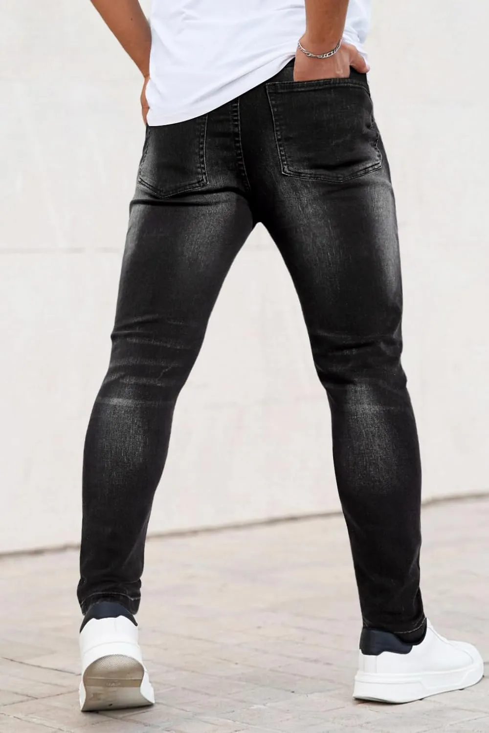 GINGTTO Mens Skinny Jeans Stretch Denim Jeans for Men