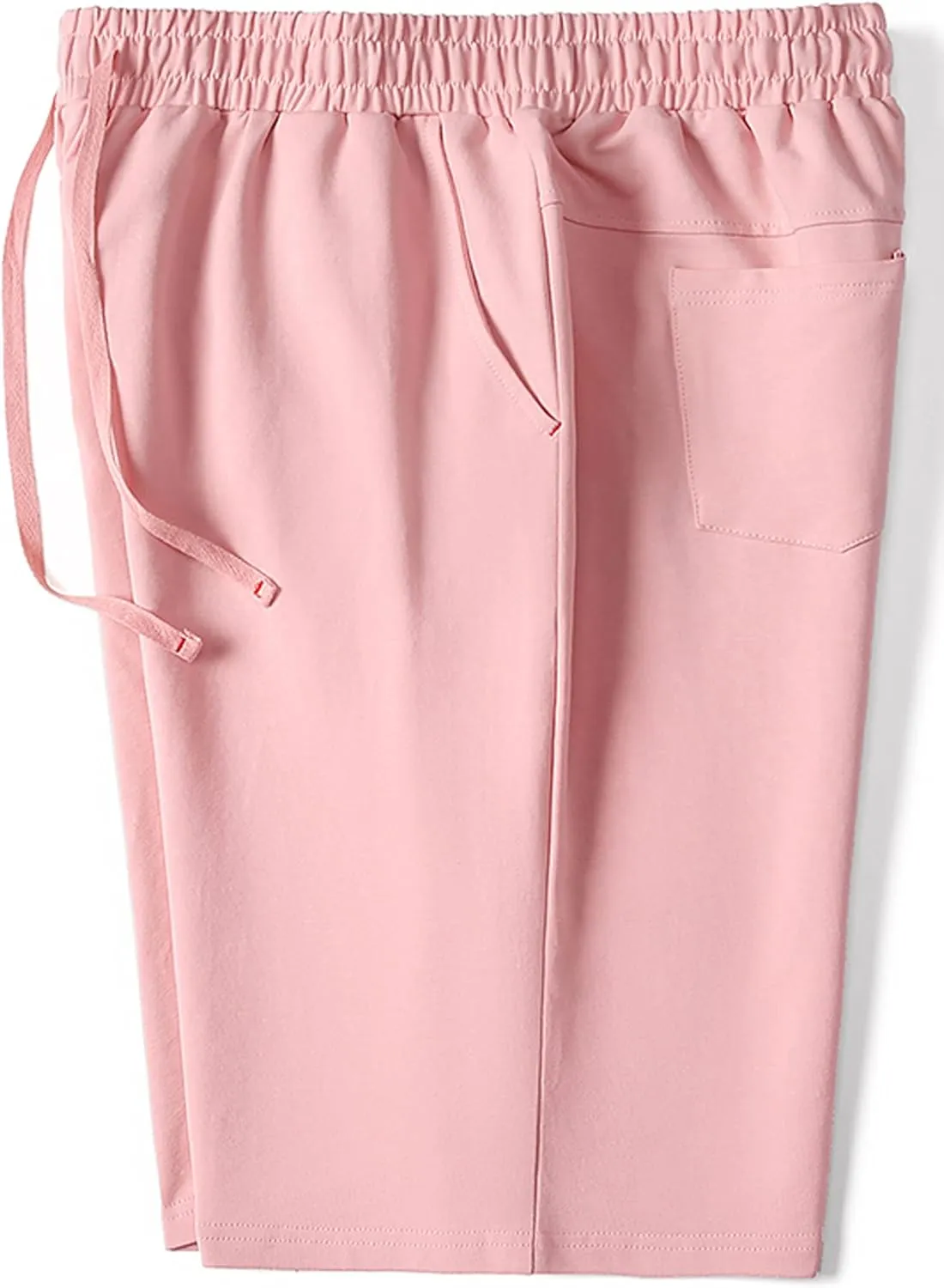 HOW'ON Womens Shorts Summer Drawstring Elastic Waist Bermuda Shorts Athletic Shorts