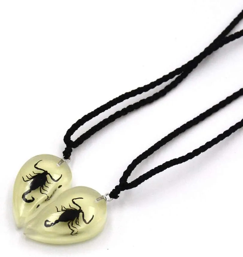 Insect & Scropions Necklace, Insect Pendant, Scropions Pendant Necklace