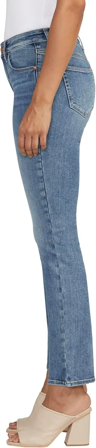 JAG Jeans Women's Forever Stretch Mid Rise Straight Leg Jeans