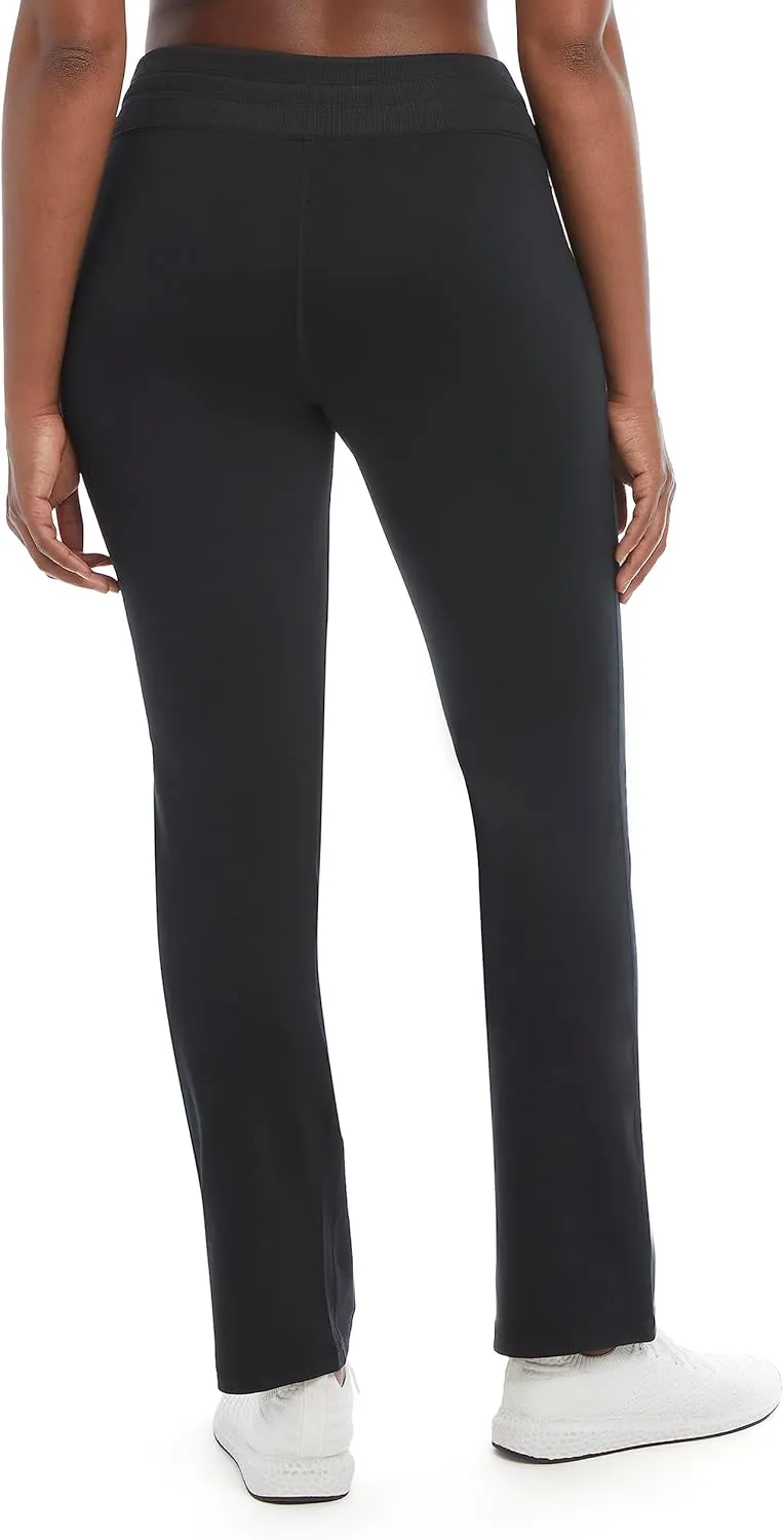 Jockey Women's Tie Waist Yoga Flare Pants