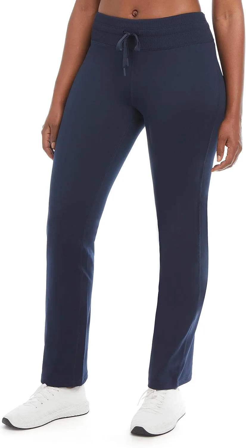 Jockey Women's Tie Waist Yoga Flare Pants