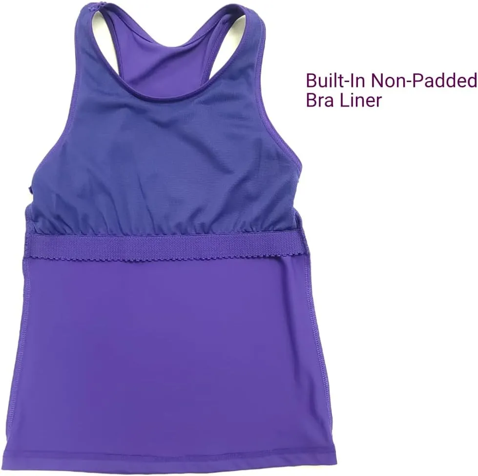 Liakada Girls Basic Tank Top ?C Dance, Gym, Yoga, Cheer!