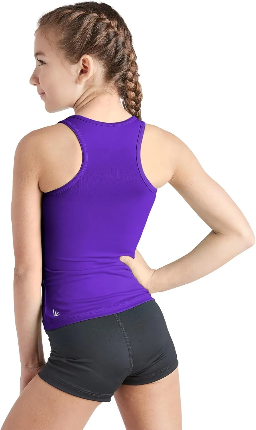 Liakada Girls Basic Tank Top ?C Dance, Gym, Yoga, Cheer!