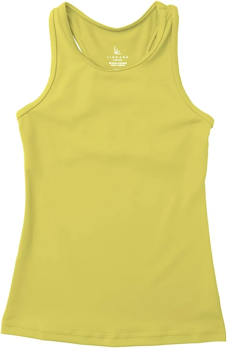 Liakada Girls Basic Tank Top ?C Dance, Gym, Yoga, Cheer!