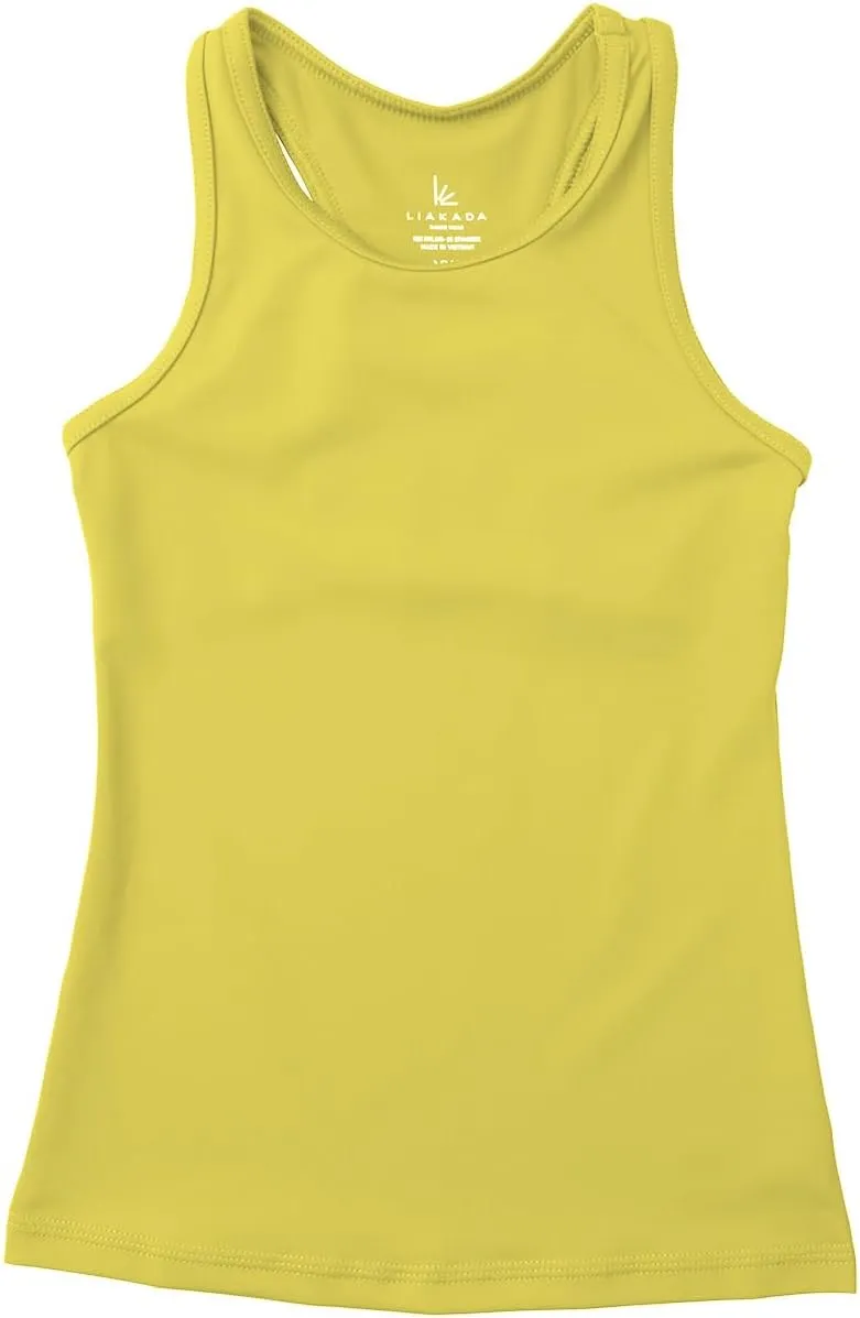 Liakada Girls Basic Tank Top ?C Dance, Gym, Yoga, Cheer!
