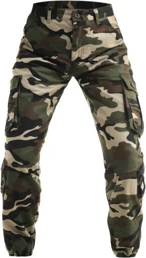 Men's Camouflage Sweat Trailcrest Pants Tactical Apparel Cargo Pant Sports Style