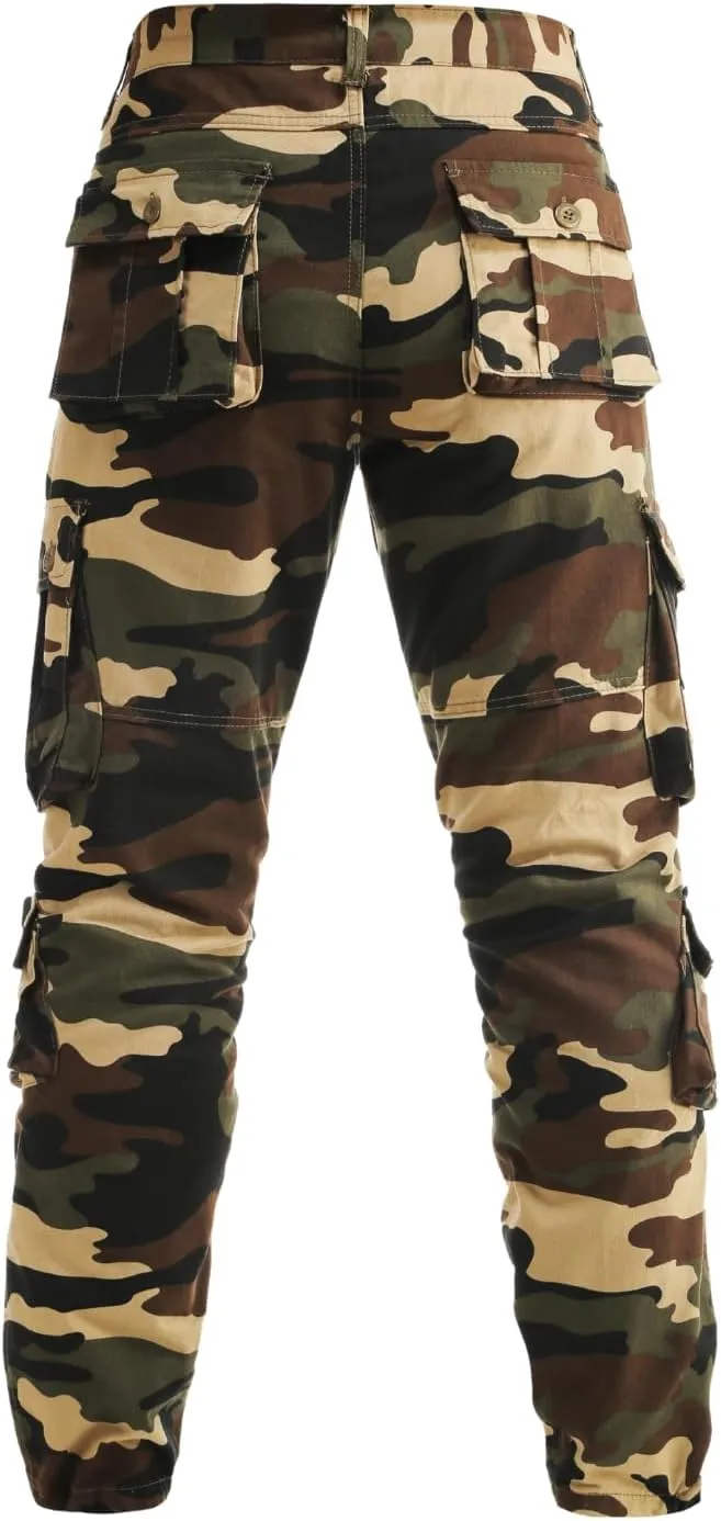 Men's Camouflage Sweat Trailcrest Pants Tactical Apparel Cargo Pant Sports Style