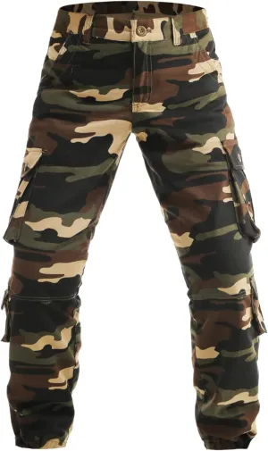 Men's Camouflage Sweat Trailcrest Pants Tactical Apparel Cargo Pant Sports Style