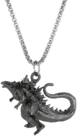 monster dinosaur god Pendant Necklace