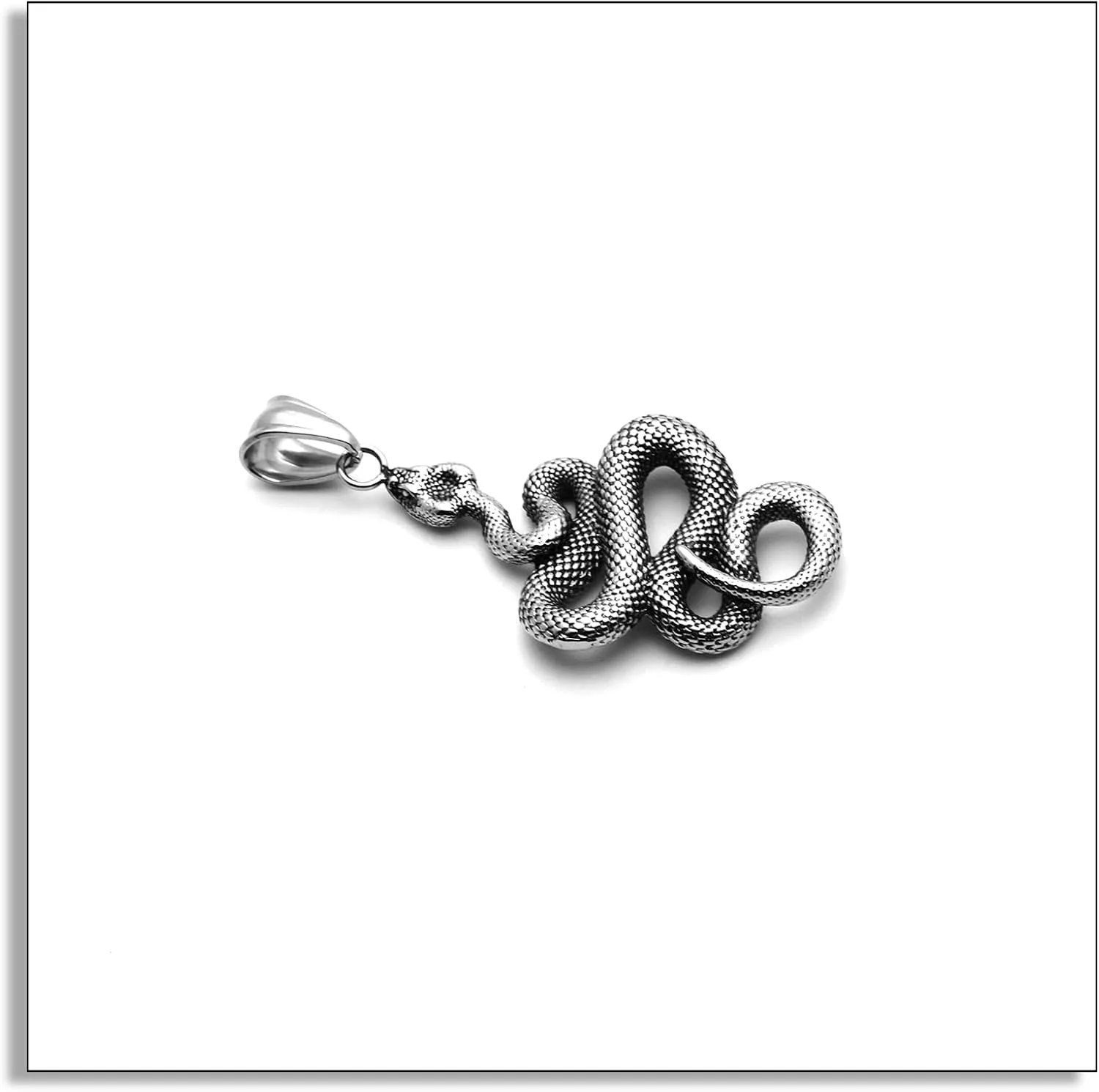 Punk Jewelry Animal Snake Pendant Cool Necklace