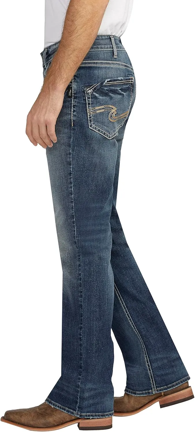 Silver Jeans Co. Men's Craig Classic Fit Bootcut Jeans