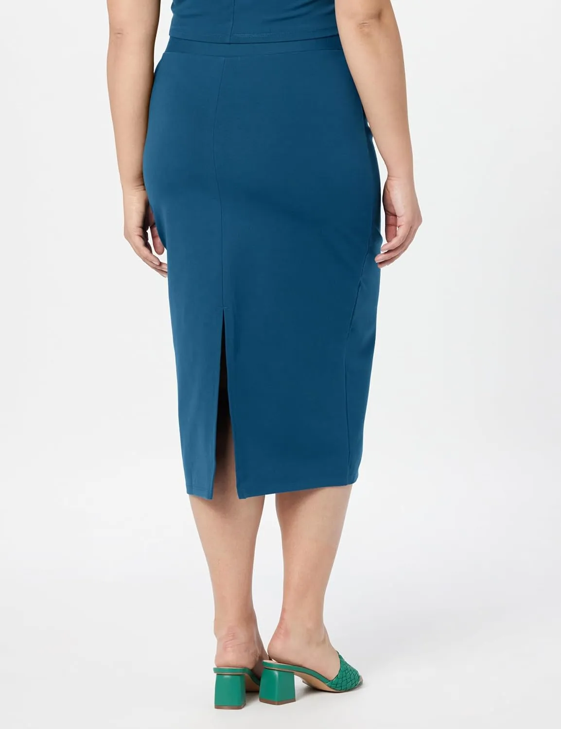 The Drop Women's Esmeralda Midi Skirt