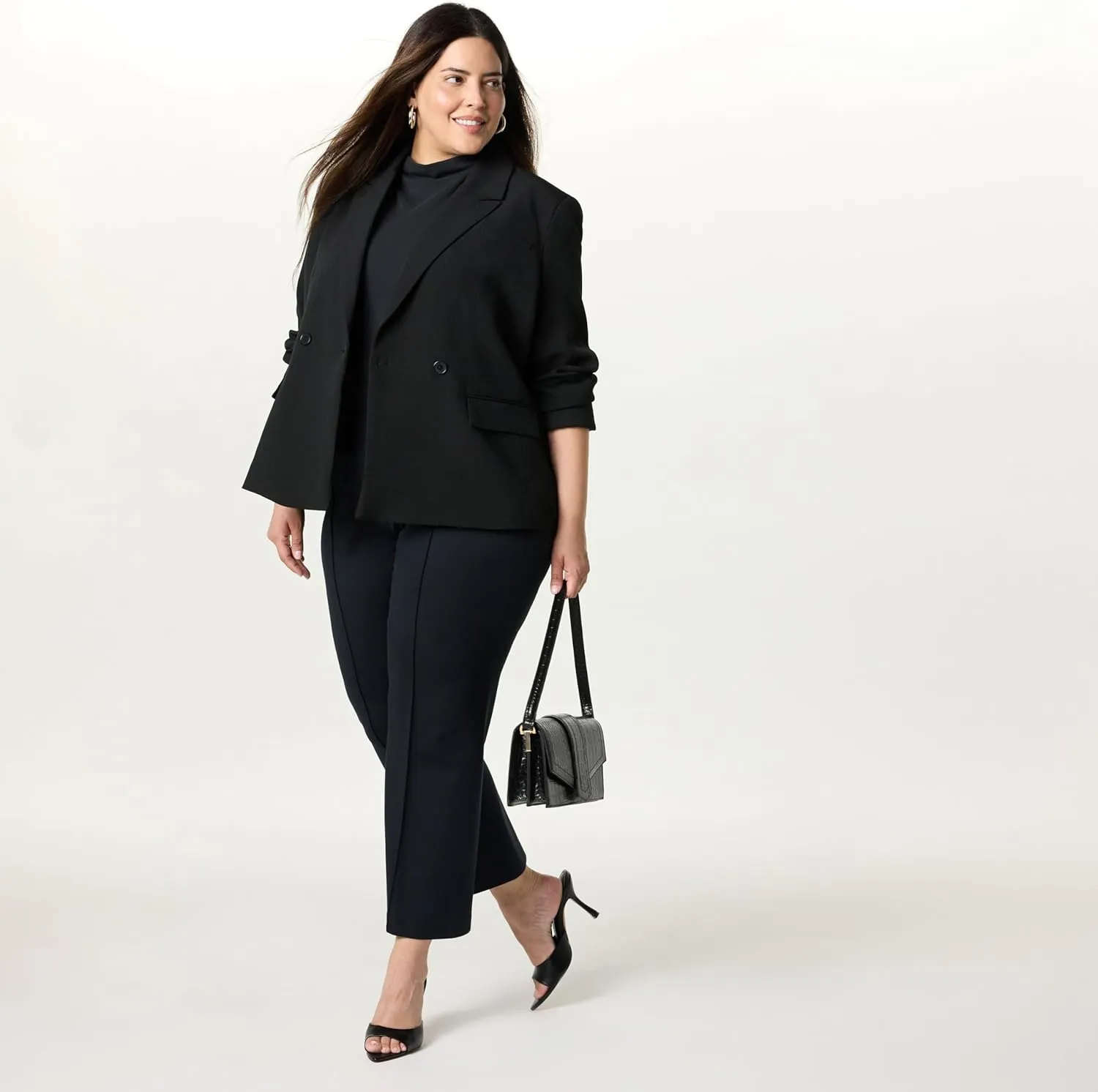 The Drop Women's Kristy Ponte Kick Crop