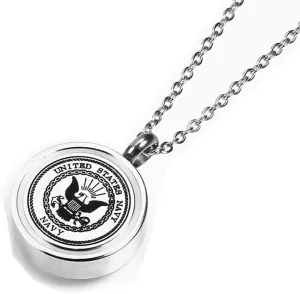 Urn Ashes Necklace Stainless Steel Memorial Cremation Jewelry