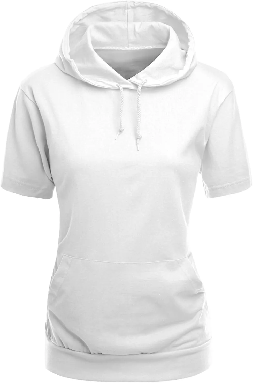Women's Cotton Zip up Hoodie T-Shirt