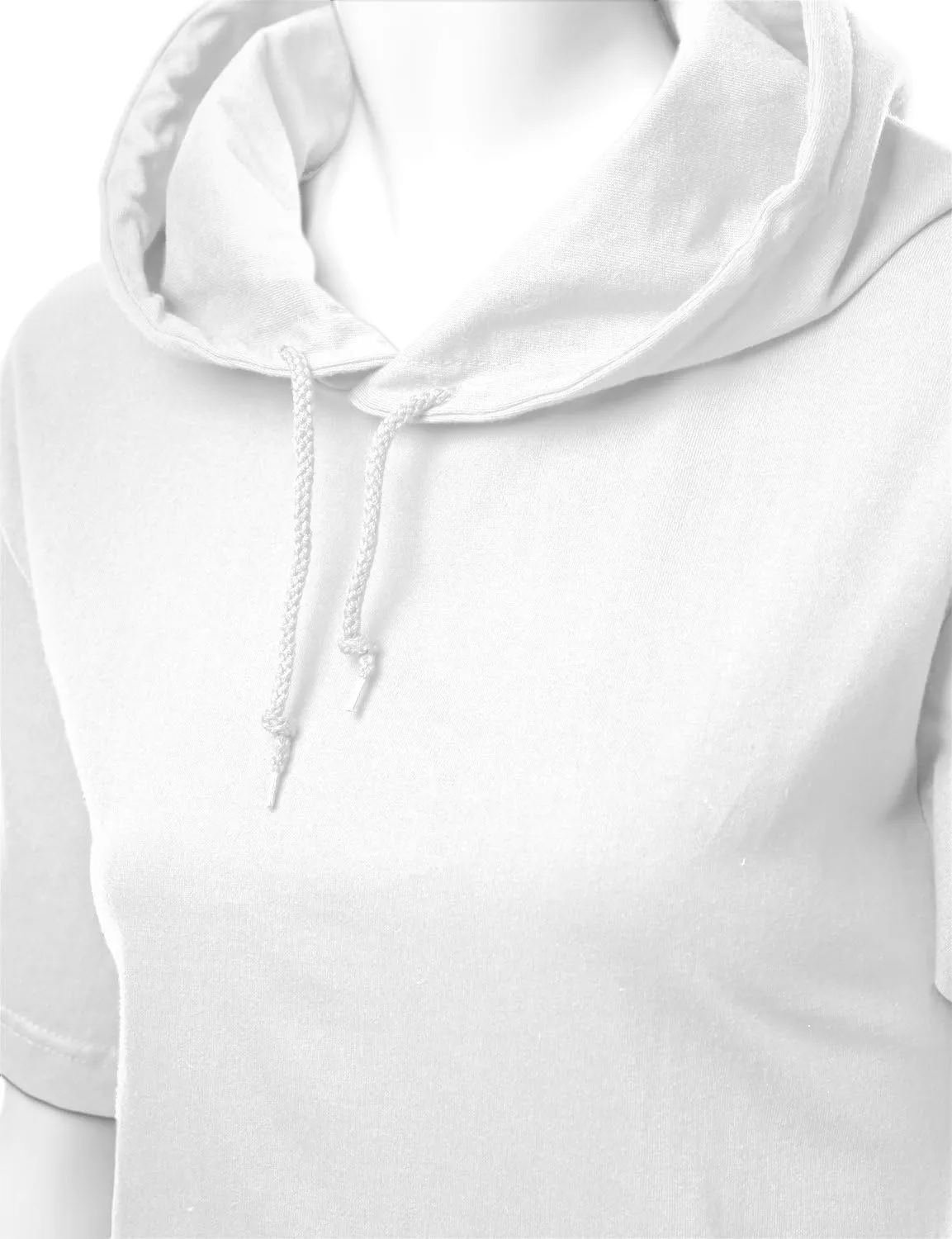 Women's Cotton Zip up Hoodie T-Shirt