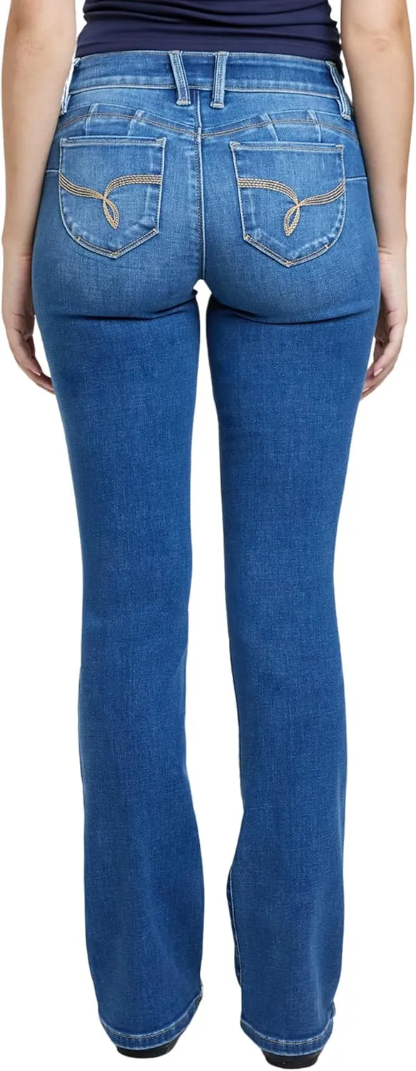 YMI Women's Wannabettabutt Bootcut Jeans
